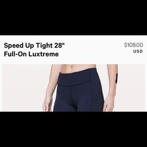 Lulu speed up tight